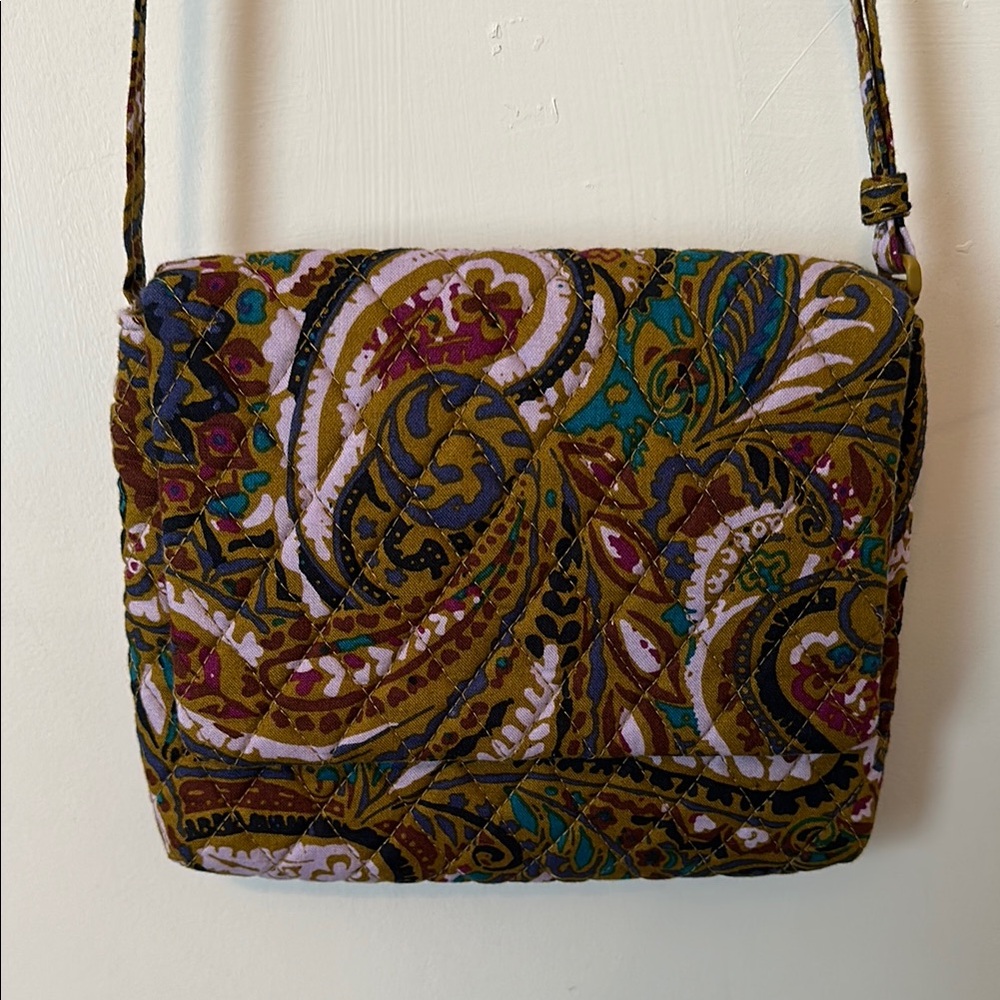 Vera Bradley Paisley Crossbody Bag - NWOT